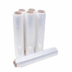 Rouleau de film étirable transparent pour palettes - 45 cm x 300 m, protection optimale