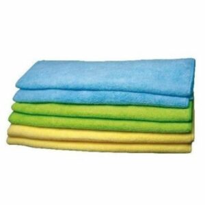 Pack de 10 Chiffons en Microfibre Multi-Usage : Idéal pour un Ménage Efficace et Écologique