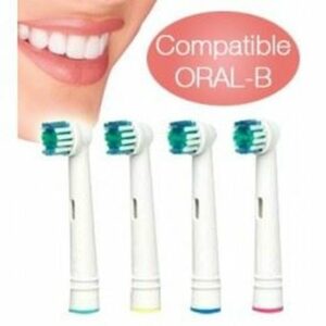 Pack de 12 têtes de brosse compatibles Braun Oral-B pour un sourire éclatant - Brosse à dents électrique