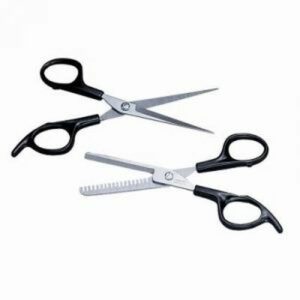 Set Coiffure Pro : 2 Ciseaux de Coiffeur + 1 Peigne Précis pour un Style Parfait