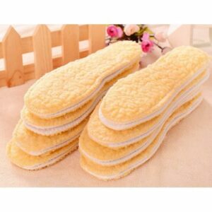 2 Paires de Semelles en Laine - Confort Hiver pour Chaussures Homme & Femme 35 au45