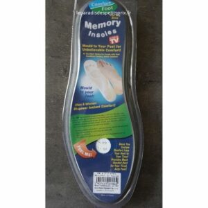 Semelles à mémoire de forme blanches - Lot de 2 semelles découpables pour un confort optimal - Mixte
