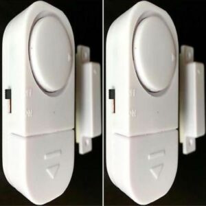 Pack de 2 Alarmes Anti-Effraction pour Portes et Fenêtres - Sécurisez Maison, Garage et Caravane !