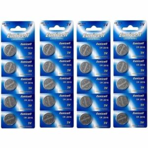 Lot de 20 Piles Lithium CR2016 3V - Batteries Longue Durée DL2016 pour Appareils Électroniques