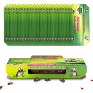 25 Pièges à Cafards Collants - Anti-Cafards Puissant, Non Toxique et Professionnel pour une Maison Propre