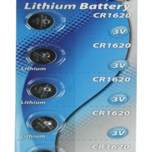 Pack de 2 Piles CR1620 pour Clés de Voiture - Performances Fiables et Durables