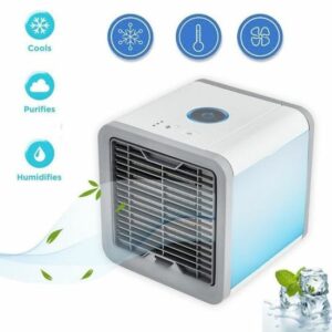 Refroidisseur d'Air 3 en 1 Arctic Air - Ventilateur, Humidificateur et Purificateur USB pour Bureau