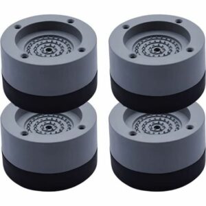 Tapis Anti-vibration Universel 4PCS - Stabilisateur pour Machine à Laver - Diamètre 7cm, Hauteur 4cm