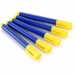 Pack de 5 Stylos Détecteurs de Faux Billets - Stylo Roller à Détection d'Argent Précis et Fiable