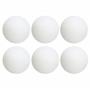 Pack de 6 Balles de Ping-Pong Premium pour Tennis de Table - Idéales pour Jonglage et Pratique en Extérieur
