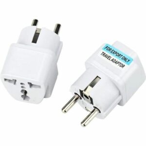 Adaptateur de Voyage Universel US-UK-Chine vers Europe (FR) - Prise Électrique T1218 pour Tous vos Séjours
