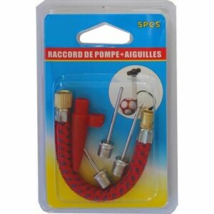 Aiguilles Embout Européen Rouge pour Handball et Basket-ball - Performance et Style