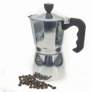 Cafetière Moka en Aluminium Italienne - 3 Tasses pour un Café Authentique et Aromatique