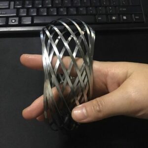 Bracelet Kinetic Spring : Anneaux de Flux Interactifs pour Sensation et Amusement - Jouet Cool 1072