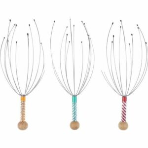 Coussin de Massage Portable - Masseur de Tête Relaxant pour Détente Instantanée