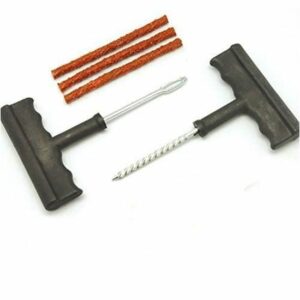 Kit de Réparation Pneus AURSTORE avec Mèches - Recharge Incluse (3 Mèches) pour Réparations Faciles