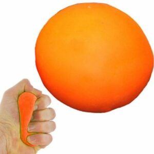 Balle Anti-Stress Orange - Détendez-vous et Évacuez le Stress avec Style !