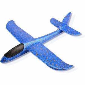 Avion en Polystyrène  pour Enfants - Jouet Planeur en Mousse (Couleurs Aléatoires) - Idéal pour Garçons