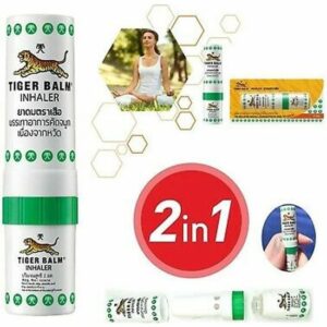 Baume du Tigre Stick Inhalateur Nasal - Soulagement Rapide et Naturel de la Congestion