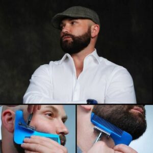 Beard Bro : Outil de Façonnage pour Barbe - Obtenez des Lignes Parfaites en Toute Simplicité !