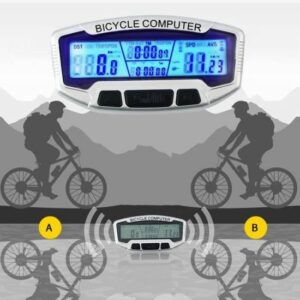 Compteur de Vélo Multifonction BL00908-LCD : Vitesse, Éclairage et Plus pour des Balades Optimales