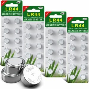 Blister de 40 Piles Boutons AG13 LR44-LR1154-357 sans Mercure - Idéal pour Montres et Appareils