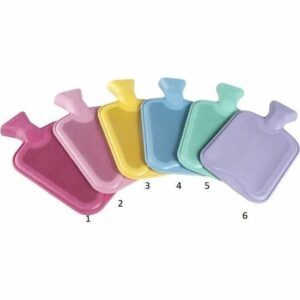 Confort Douillet : Bouillotte en Caoutchouc 2 Litres pour Chaleur Apaisante et Relaxation