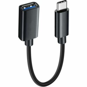 Câble Adaptateur OTG USB-C Vers USB Femelle - Compatible Xiaomi, Samsung, Huawei, Tablettes et Plus