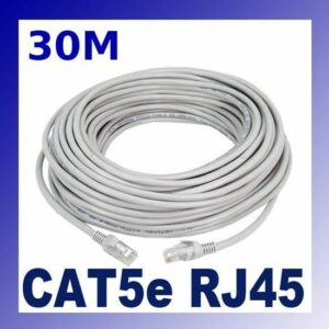 Câble Ethernet blindé FTP 30m CAT5 - Performance et Fiabilité pour une Connexion Internet Ultra-Rapide
