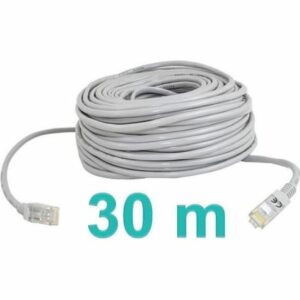 Câble Ethernet RJ45 30M - Idéal pour Routeur, Modem et PC - Performance Internet Optimale