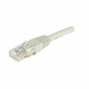 Câble RJ45 UTP CAT5e 15m - Cordon patch Ethernet gris haut débit pour vos connexions réseau
