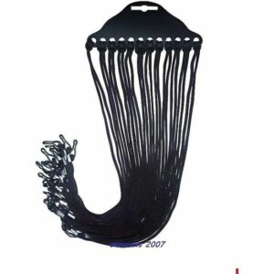 Pack de 12 Cordons Noirs Neufs pour Lunettes - Le Cadeau Pratique et Élégant!