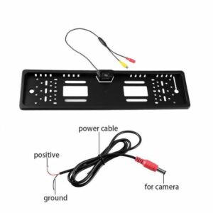 Caméra de Recul pour Plaque Immatriculation - Vision 170° Ultra Large pour Sécurité Maximale