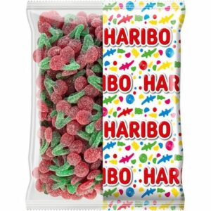 Haribo Cherry Pik - Sac Vrac 2 Kg de Bonbons Acidulés à la Cerise