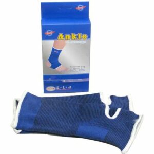 Chevillière extensible bleue pour fitness et multisports - Mixte adulte, confort et performance assurés