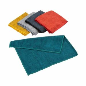 5five - Lot de 5 chiffons microfibre 30x30cm pour un nettoyage efficace et sans traces