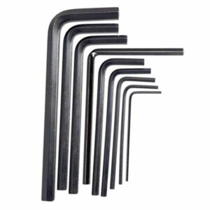 Set de 9 Clés Allen Hexagonales - Clés à 6 Pans pour un Serrage Précis et Efficace