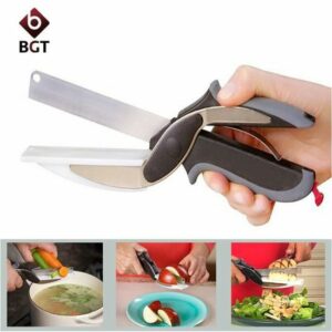 Clever Cutter 2 en 1 : Le Couteau de Cuisine Multifonction Indispensable pour vos Préparations