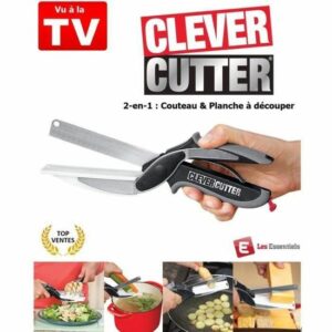 Clever Cutter : Ciseaux de cuisine multifonctions, remplacez couteaux et planche à découper facilement !