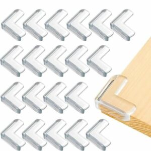 Protection Coins de Table pour Bébé - 20PCS ABURNUDREY, Sécurité Optimale pour Enfants
