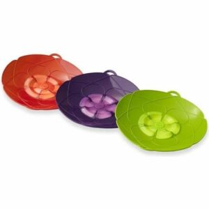 Couvercle en Silicone Anti-Écoulement Fleur – Idéal pour Conserver vos Aliments Frais et Protéger vos Plats