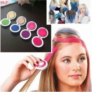 Craies à cheveux tendance - 4 couleurs vibrantes pour un look audacieux et créatif !