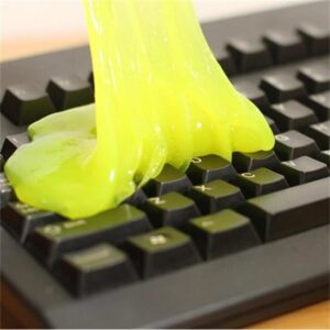 Pâte de Nettoyage Multifonction pour Clavier - Gel Créatif Haute Technologie en Couleurs Aléatoires