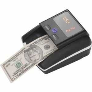 Détecteur de Faux Billets Portable - Détection UV, MG & IR avec Batterie Rechargeable