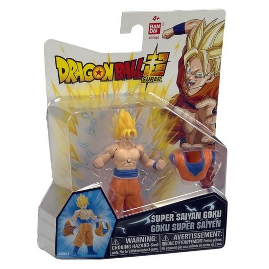 Figurine Goku Super Saiyan - Power Up 9 cm - BANDAI | Collection Dragon Ball Z – Image 4