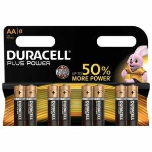 Lot de 8 Piles Duracell Plus Power LR06 / AA - Puissance Durable pour Tous Vos Appareils