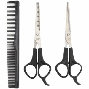 Set de Ciseaux de Coiffeur Professionnels avec Peigne - Parfait pour des Coiffures Éblouissantes !