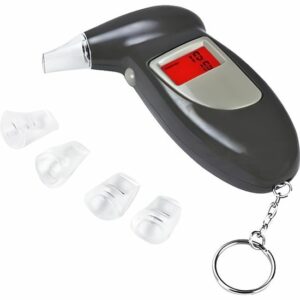 Éthylotest Électronique Portable - Alcootest Numérique Précis pour Contrôle d'Alcoolémie en Toute Sécurité
