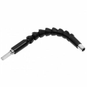 Extension Flexible de Tournevis 180° en Plastique et Métal - 19,1 cm, Légère et Pratique à Utiliser