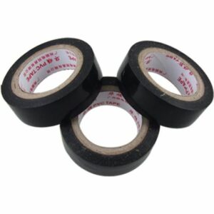 Pack de 3 Rubans Adhésifs Isolants Électriques Noirs - Idéal pour Tous Vos Projets